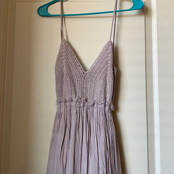 Crochet long backless dress - Picture 3 of 5